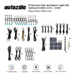 AMBIENT LIGHT ORCA Toyota Alphard Vellfire 2015 2022 Style