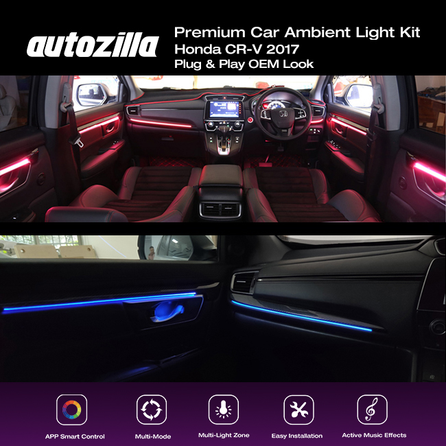 AUTOZILLA Ambient Light HONDA CRV 2017 Slide