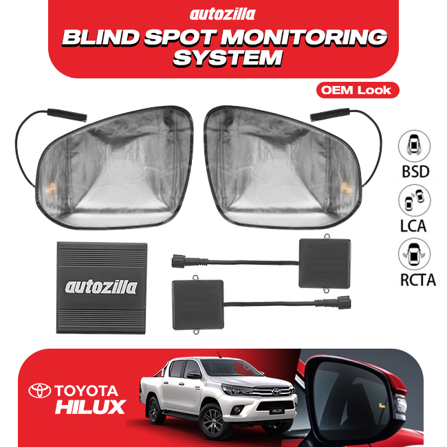 Blind Spot Monitoring System Toyota Hilux