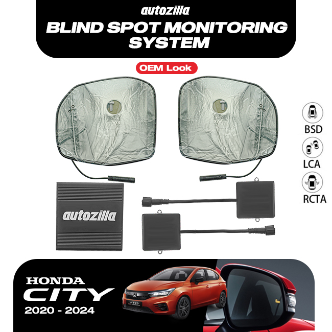 Blind Spot Monitoring System Honda City Hatchback