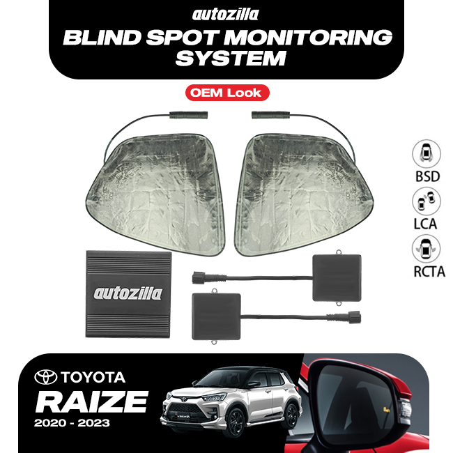Blind Spot Monitoring System Toyota Raize
